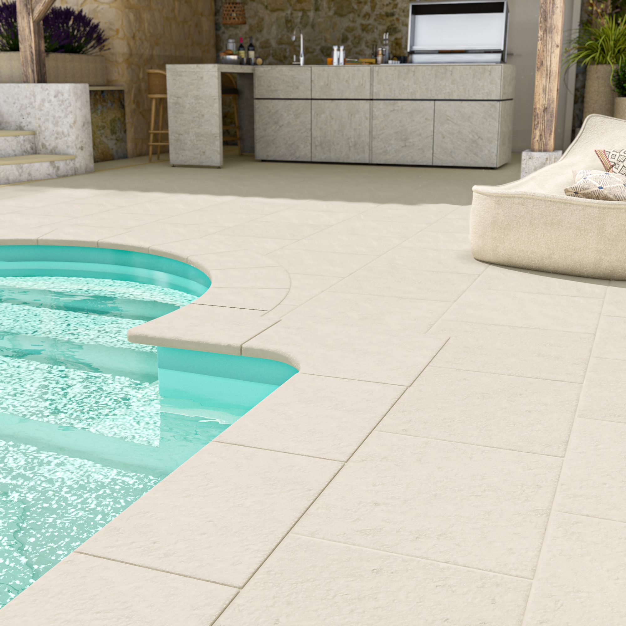 Dalle Abbaye-ton pierre visuel ambiance