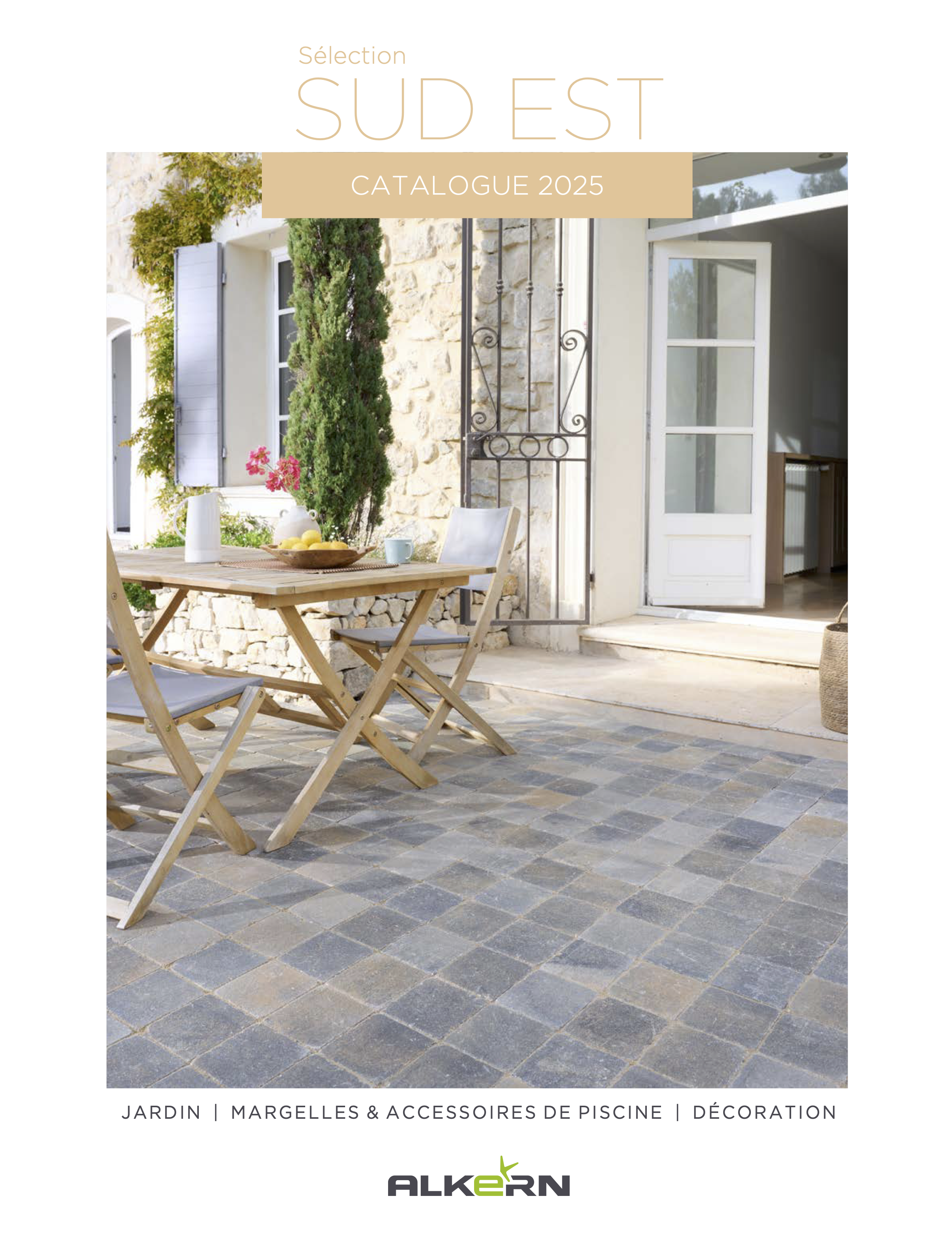 Alkern Catalogue 2025<br />Sud Est<br />Aménagement extérieur