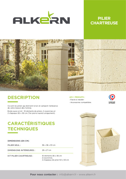 Alkern – Fiche technique pilier Chartreuse – 210×297 v1d (2)